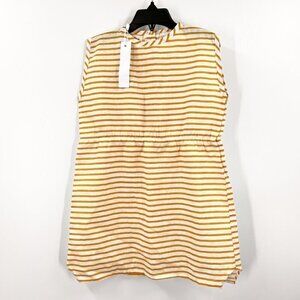 Melico Mustard Striped Dress